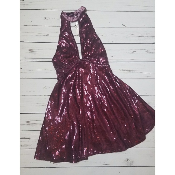 Free People Dresses & Skirts - NWT Free People Film Noir Sequin Dress Size 0